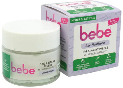 Bebe Entspannte Gesichtspflege Tag & Nacht, 50ml: Rundum-Hautpflege TK Gruppe® Grosshandel 