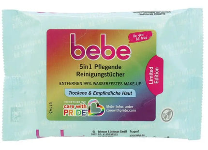 Bebe Reise-Reinigungstücher 5-in-1, 7 Stück – Vielseitige Pflegetücher für Unterwegs TK Gruppe® Grosshandel 