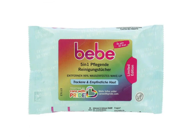 Bebe Reise-Reinigungstücher 5-in-1, 7 Stück – Vielseitige Pflegetücher für Unterwegs TK Gruppe® Grosshandel 