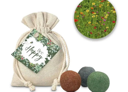 Bee Happy Blumenwiesensäckchen – Bringen Sie Leben in Ihren Garten TK Gruppe® Grosshandel 