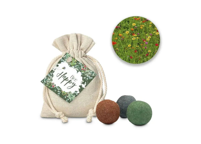 Bee Happy Blumenwiesensäckchen – Bringen Sie Leben in Ihren Garten TK Gruppe® Grosshandel 