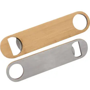 Beige Bambus Flaschenöffner – Ökologisch und Stilvoll TK Gruppe® Grosshandel 
