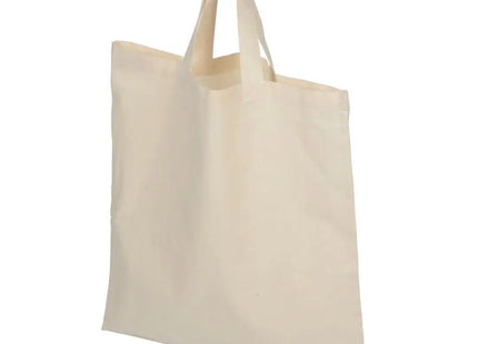 Beige Baumwolltasche BIG PURE – umweltfreundlich, geräumig, robust, vielseitig einsetzbar TK Gruppe® Grosshandel 