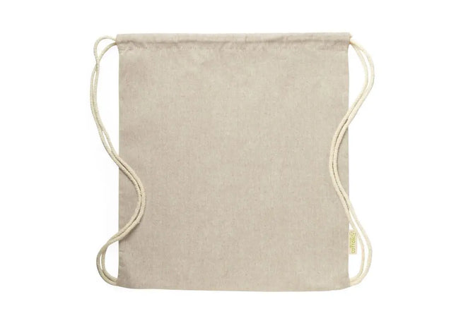 Beige Konim Turnbeutel - Modischer und Vielseitiger Zugbeutel TK Gruppe® Grosshandel 