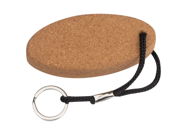 Beige Kork-Schlüsselanhänger für Wassersport - Leicht & Schwimmfähig TK Gruppe® Grosshandel 
