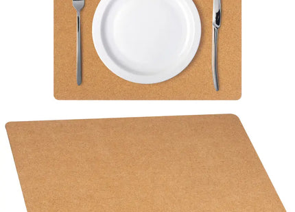 Beige Kork Tischunterlage - Ökologisch & Stilvoll für jeden Tisch TK Gruppe® Grosshandel 