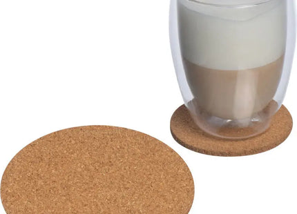 Beige Korkuntersetzer - Schützend & Natürlich für Heim und Büro TK Gruppe® Grosshandel 