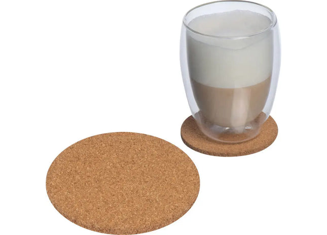 Beige Korkuntersetzer - Schützend & Natürlich für Heim und Büro TK Gruppe® Grosshandel 