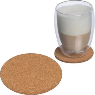 Beige Korkuntersetzer – Schlicht & Umweltfreundlich TK Gruppe® Grosshandel 