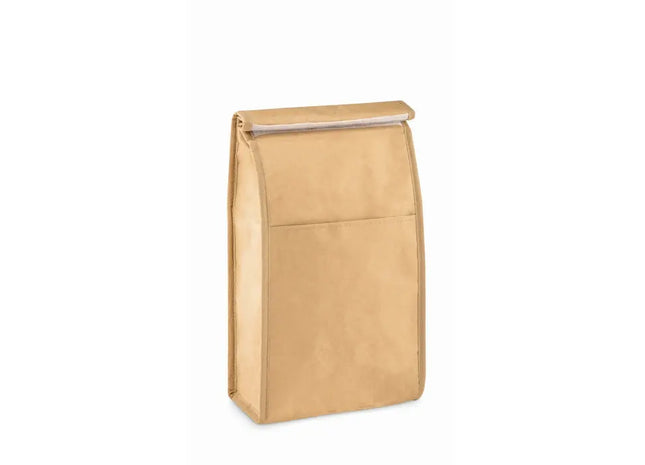 Beige PAPERLUNCH Kraftpapier Lunchbag 3L – Öko-Chic TK Gruppe® Grosshandel 