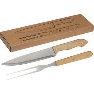 Beiges Fleischgabel-Set: Stilvoll & Funktionell für Küche TK Gruppe® Grosshandel 