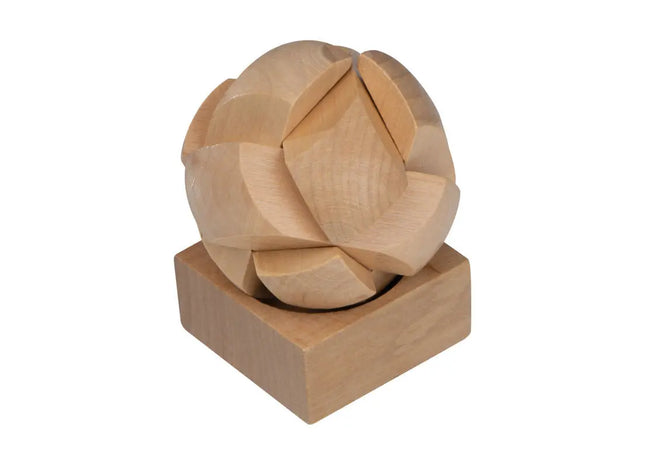 Beiges Holz-Geduldspiel, Fördert Konzentration & Feinmotorik, Langlebig TK Gruppe® Grosshandel 