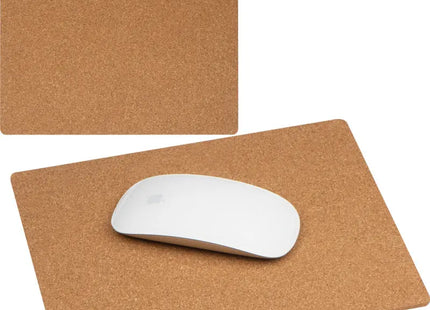 Beiges Kork-Mauspad – Natürlich & Ergonomisch für Büro und Zuhause TK Gruppe® Grosshandel 