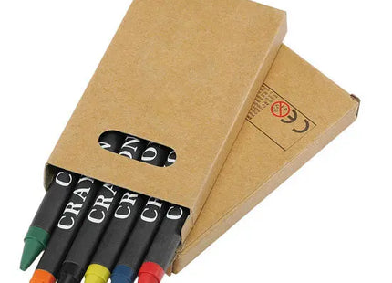 Beiges Wax Crayon Set - Creative Coloring Tools for Kids and Artists - Pack of Fun Colors TK Gruppe® Grosshandel 