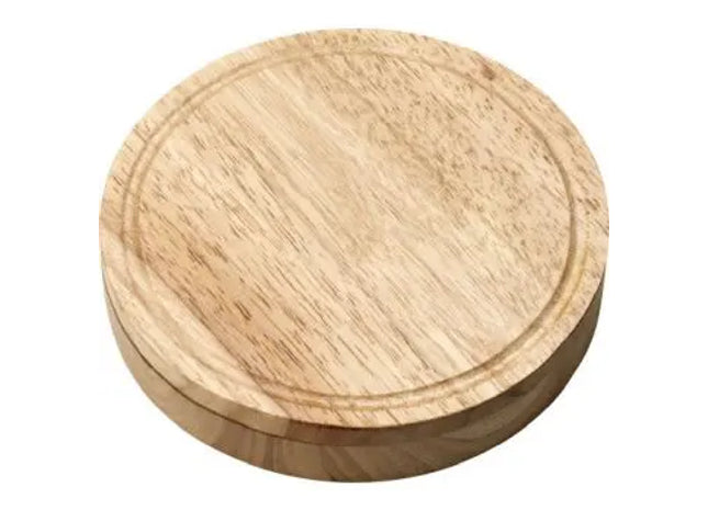 Bellamy Holz Käseset in Braun - Rustikal & Elegant für Käseliebhaber TK Gruppe® Grosshandel 