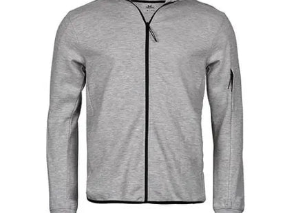 Bequeme Athletic Kapuzenjacke mit Reißverschluss Sportliche Full Zip Sweatjacke Vielseitige Freizeitmode TK Gruppe® Grosshandel 