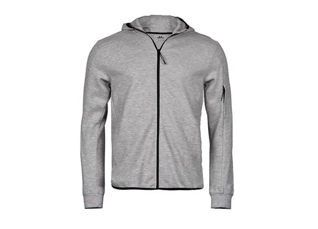 Bequeme Athletic Kapuzenjacke mit Reißverschluss Sportliche Full Zip Sweatjacke Vielseitige Freizeitmode TK Gruppe® Grosshandel 