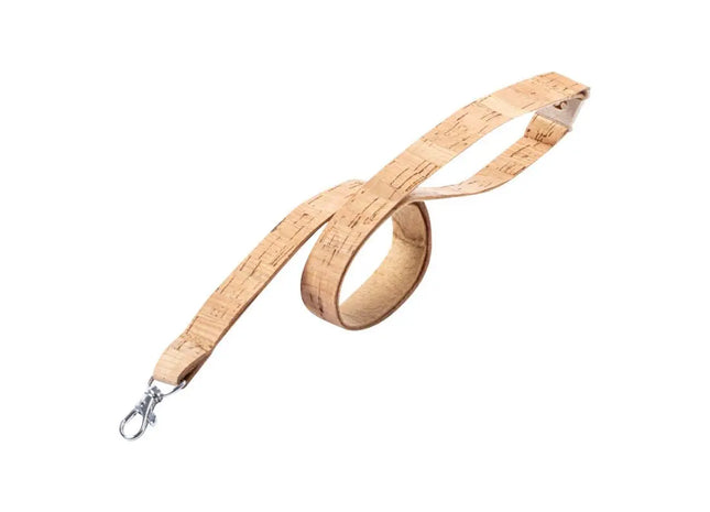 Bespal Beige Kork-Lanyard, Öko-Freundlich & Stilvoll TK Gruppe® Grosshandel 