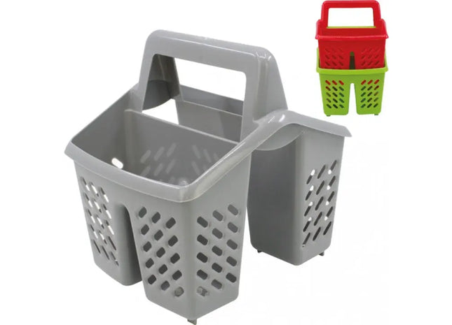 Besteckabtropfständer in 3 Farben, kein Untersetzer nötig, platzsparendes Design TK Gruppe® Grosshandel 