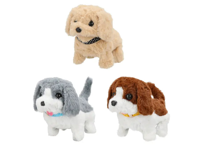 Bewegte Hundefiguren, 3er-Set, ca. 15x17cm - Dynamische Skulpturen TK Gruppe® Grosshandel 