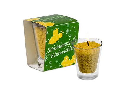 Bienenwachs-Kerzenglas: Natürliches Flair für gemütliche Momente TK Gruppe® Grosshandel 