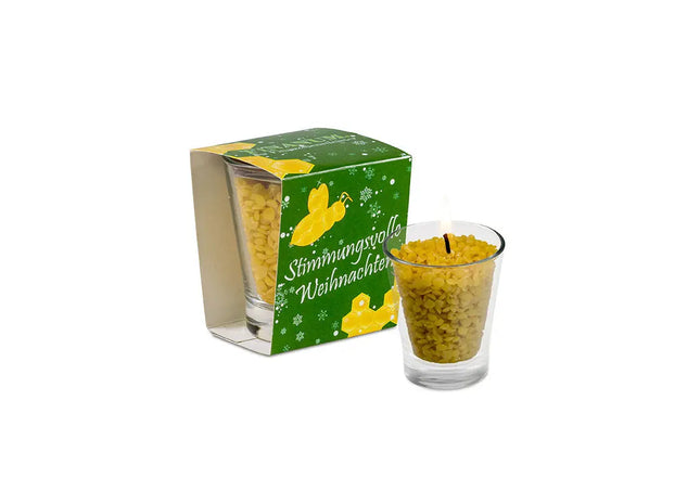 Bienenwachs-Kerzenglas: Natürliches Flair für gemütliche Momente TK Gruppe® Grosshandel 