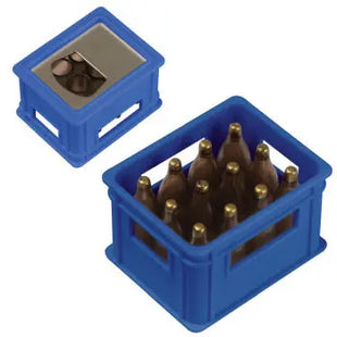Bierkasten-Form Flaschenöffner in Blau – Originell und Funktional TK Gruppe® Grosshandel 