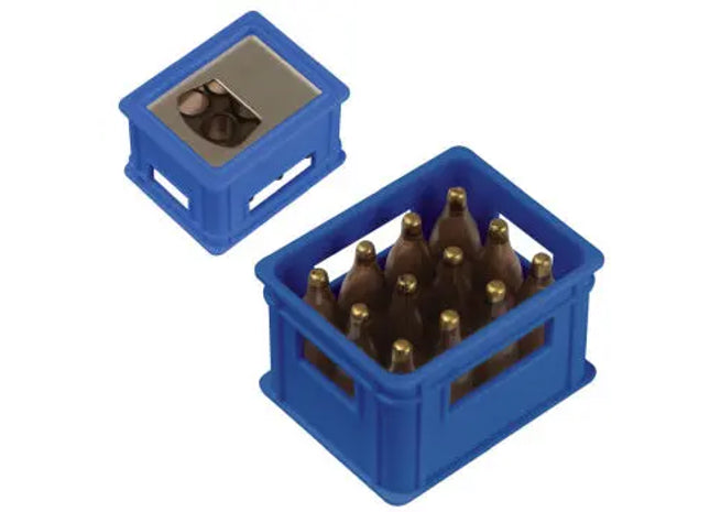Bierkasten-Form Flaschenöffner in Blau – Originell und Funktional TK Gruppe® Grosshandel 