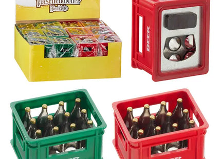 Bierkisten-Design Flaschenöffner mit Magnet, 2er Set, ca. 6cm lang TK Gruppe® Grosshandel 