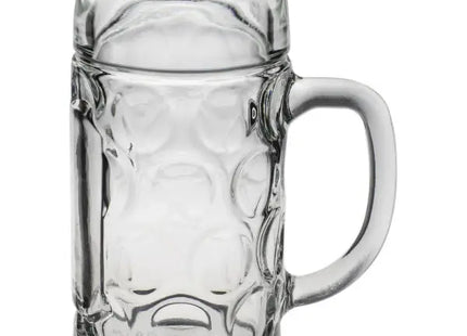 Bierkrug Isar 0.5 Liter, Klarglas inklusive 1-Farbdruck, Robust & Stilvoll TK Gruppe® Grosshandel 