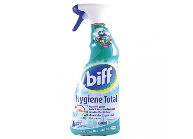 Biff Total Hygiene Bathroom Cleaner, 750ml - Effective Stain & Germ Removal TK Gruppe® Grosshandel 