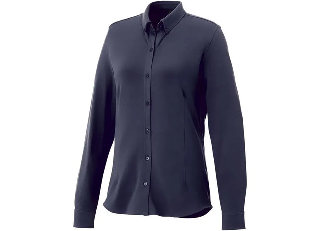 Bigelow Damenbluse mit Langarm, Stilvoll & Modern, Vielseitig TK Gruppe® Grosshandel 
