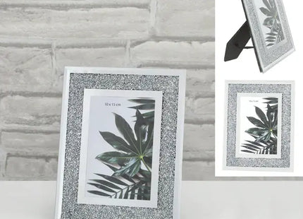 Bilderrahmen Diamonds, klein, 17x22cm - Eleganter Rahmen für Ihre schönsten Fotos TK Gruppe® Grosshandel 