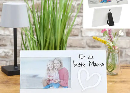Bilderrahmen 'Für die beste Mama', ca. 25x13cm – Perfektes Muttergeschenk TK Gruppe® Grosshandel 