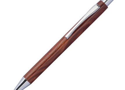 Bilzen Brauner Holzkugelschreiber, Elegantes Schreibwerkzeug, Langlebig & Stilvoll TK Gruppe® Grosshandel 