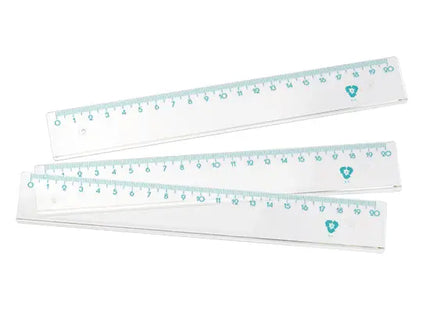 Bio-Lineal 20 cm - Kristallklar & Umweltfreundlich TK Gruppe® Grosshandel 