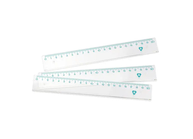 Bio-Lineal 20 cm - Kristallklar & Umweltfreundlich TK Gruppe® Grosshandel 