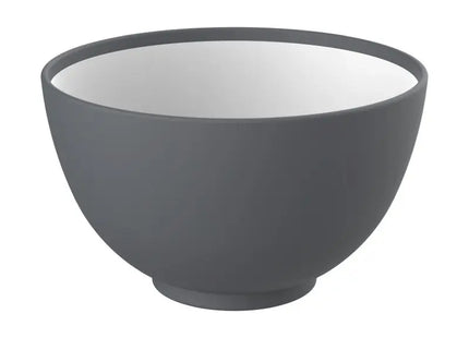 Bio-Müslischale 2 Colour Matt - Schiefer & Weiß, Öko-Design TK Gruppe® Grosshandel 