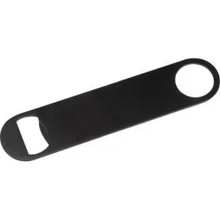 Black Bottle Opener - Sleek, Ergonomic Handheld Cap Remover Tool, 100 mm TK Gruppe® Grosshandel 