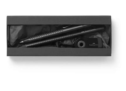 Black Edition Schreibset, Elegantes Schwarz für Büro und Heimgebrauch TK Gruppe® Grosshandel 