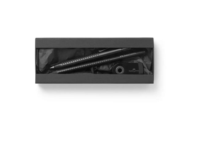 Black Edition Schreibset, Elegantes Schwarz für Büro und Heimgebrauch TK Gruppe® Grosshandel 