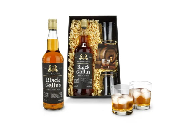 Black Gallus Whisky Geschenkset - Edler Tropfen für Kenner TK Gruppe® Grosshandel 