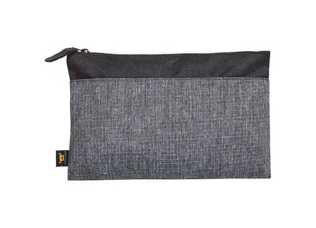 Black-Gray Mottled ELEGANCE Case with Zipper - Sleek & Functional TK Gruppe® Grosshandel 