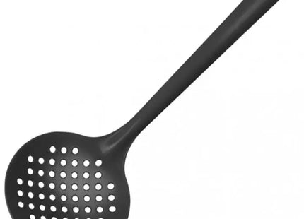 Black Slotted Cooking Spoon 32.5cm - Kitchen Utensil for Cooking and Serving TK Gruppe® Grosshandel 