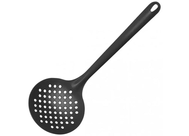 Black Slotted Cooking Spoon 32.5cm - Kitchen Utensil for Cooking and Serving TK Gruppe® Grosshandel 