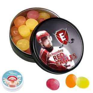 Black or White Designer-Dose mit Bären Company Fruchtbonbons – Personalisiert TK Gruppe® Grosshandel 