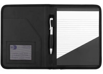 BlackMaxx GoBusinessA5 Schreibmappe - Professioneller Dokumentenhalter, Schwarz TK Gruppe® Grosshandel 