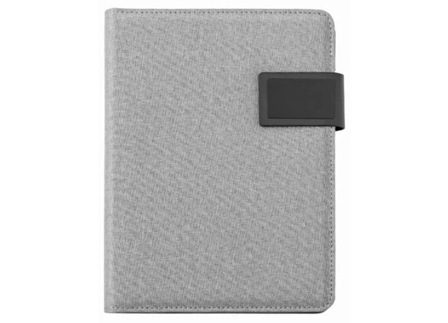 BlackMaxx MetropolisA5 Tech-Portfolio Antibac - Schwarz-Grau TK Gruppe® Grosshandel 