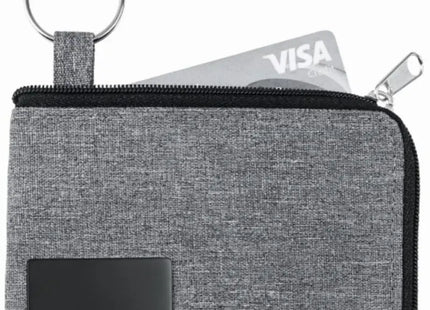 BlackMaxx MetropolitanKey Schlüsseltasche - Schwarz-Anthrazit, Elegantes Design TK Gruppe® Grosshandel 