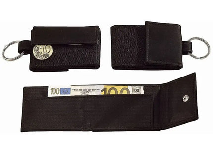 BlackMaxx Mini Geldbörse MoneyOrganizer – in Schwarz TK Gruppe® Grosshandel 